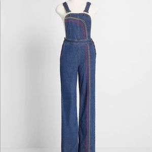ModCloth Rainbow With Me 70s Style Overalls
